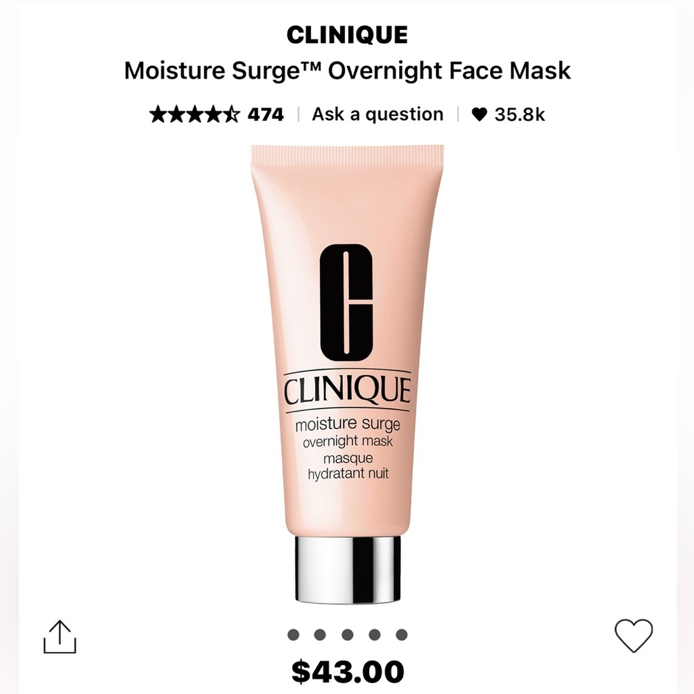 Clinique Moisture Surge Overnight Mask